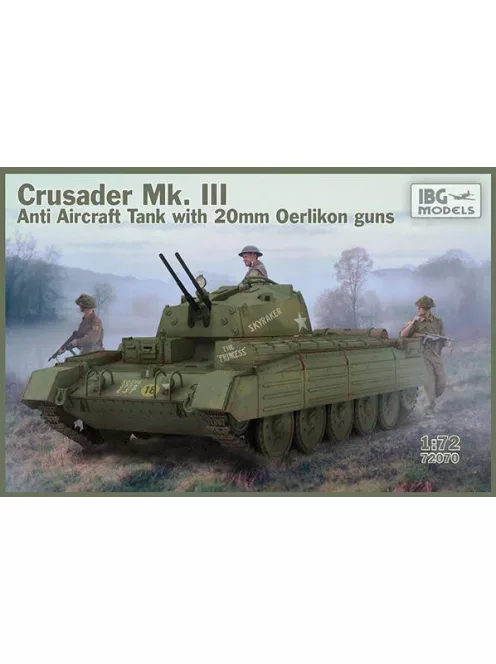IBG - Crusader Anti-Air Tank Mk.III with 20mm Oerlikon Guns