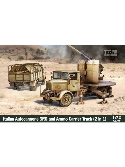 IBG - Italian Autocannonce 3Ro and Ammo Carrier Truck (2in1)
