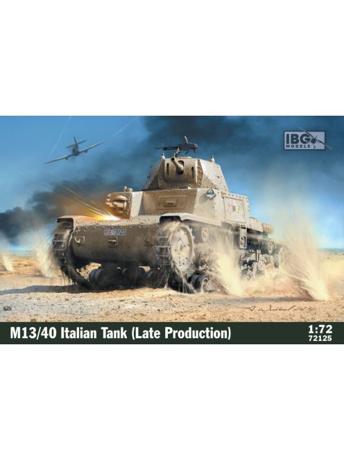 IBG - 1/72 M13/40 Italian Tank (III series - late production)