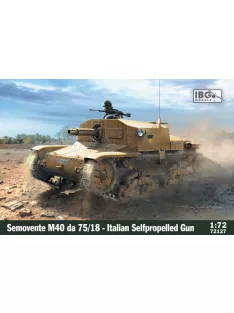   IBG - 1/72 Semovente M40 da 75/18 - Italian 75mm Selfpropelled Gun