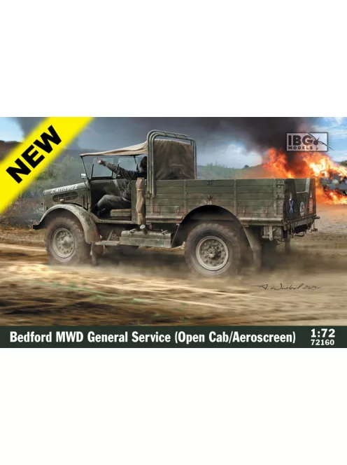IBG - Bedford MWD General Service with Open Cab and Aeroscreen