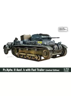  IBG - 1/72 Pz.Kpfw. II Ausf. b with Fuel Trailer (Limited Edition)