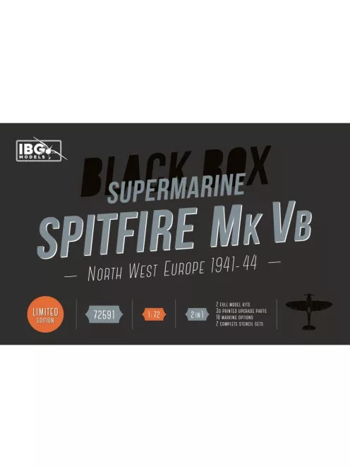 IBG - Supermarine Spitfire Mk Vb - North West Europe 1941-44 - Black Box Limited Edition
