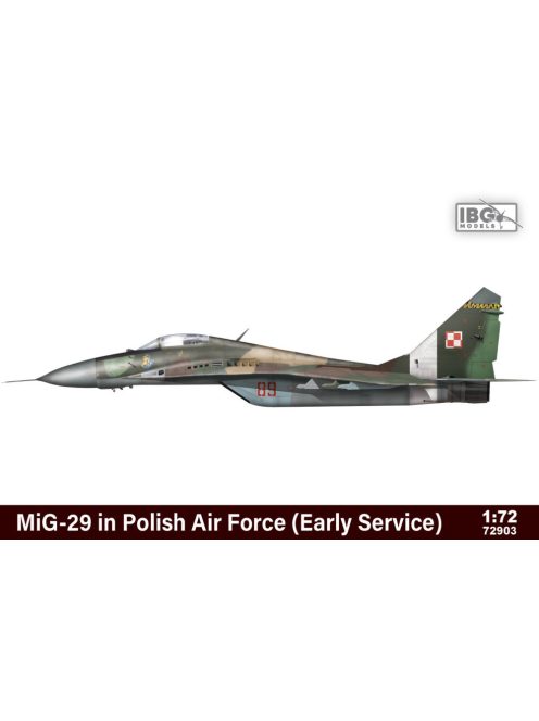 IBG - 1/72 MiG-29 in Polish Air Force (Early Service) (LIMITED EDITION, include 3d printed parts) - IBG