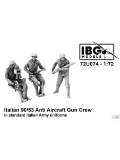   IBG - Italian 90/53 Anti Aircraft Gun Crew in standard uniforms