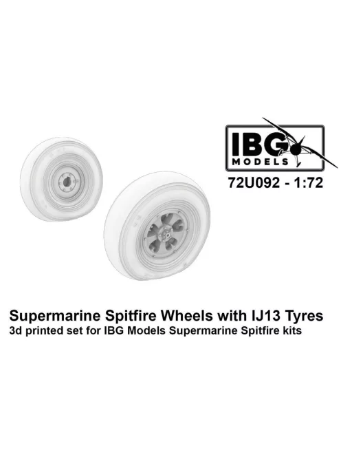 IBG - Supermarine Spitfire Wheels with IJ13 Tyres 3D