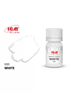 ICM - BASIC COLORS White bottle 12 ml