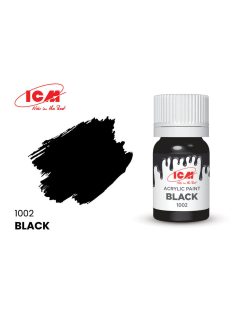 ICM - BASIC COLORS Black bottle 12 ml