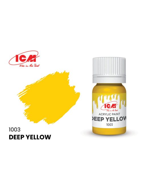 ICM - BASIC COLORS Deep Yellow bottle 12 ml