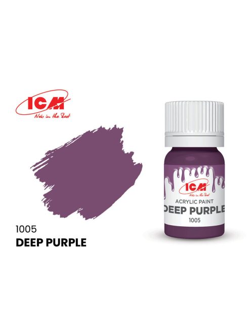 ICM - BASIC COLORS Deep Purple bottle 12 ml