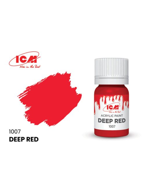 ICM - BASIC COLORS Deep Red bottle 12 ml