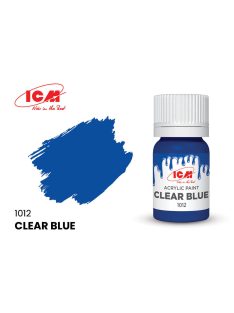 ICM - CLEAR COLORS  Clear Blue bottle 12 ml