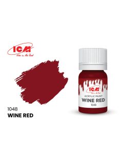 ICM - RED Wine Red bottle 12 ml
