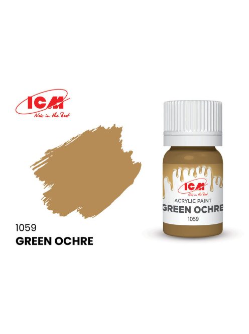 ICM - BROWN Green Ochre bottle 12 ml