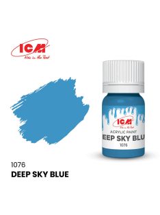 ICM - BLUE Deep Sky Blue bottle 12 ml