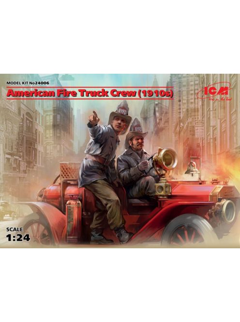 ICM - American Fire Truck Crew(1910s)2 Figures