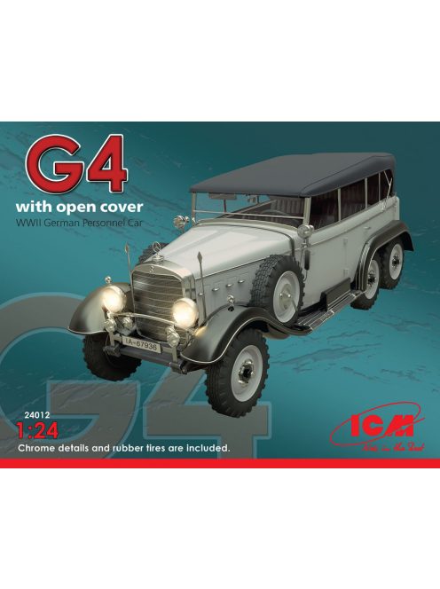 ICM - Typ G4 with open cover, WWII German Personnel Car