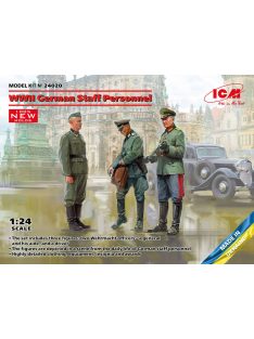 ICM - WWII German Staff Personnel (100% new molds)