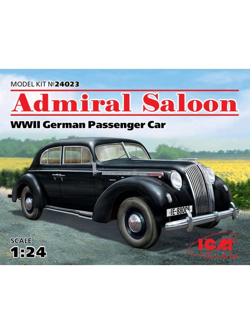 ICM - Admiral Saloon, WWII German Passenger Car