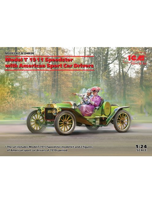 ICM - Model T 1913 Speedster with American Sport Car Drivers