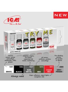 ICM - TRY ME Acrylic paint set