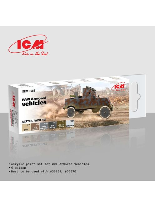 ICM - WWI Armored vehicles