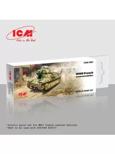 ICM - WWII French armored vehicles