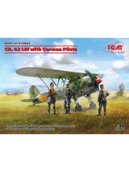 ICM - CR. 42 LW with German Pilots