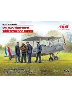 ICM - DH. 82A Tiger Moth with WWII RAF cadets
