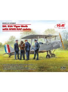 ICM - DH. 82A Tiger Moth with WWII RAF cadets