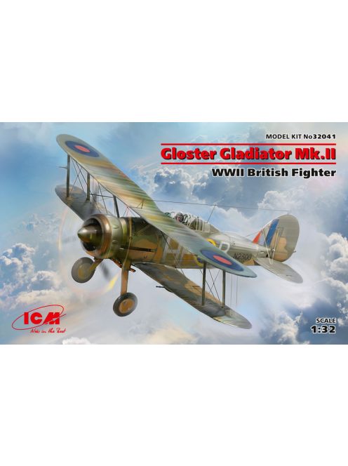 ICM - Gloster Gladiator Mk.II, WWII British Fighter