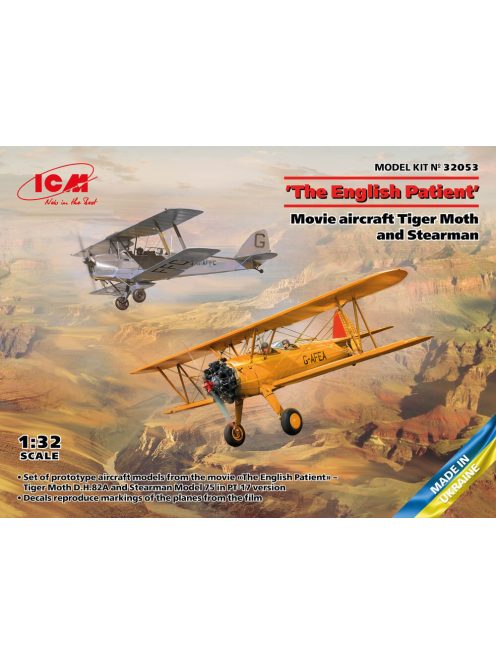 ICM - The English Patient' Movie aircraft Tiger Moth and Stearman
