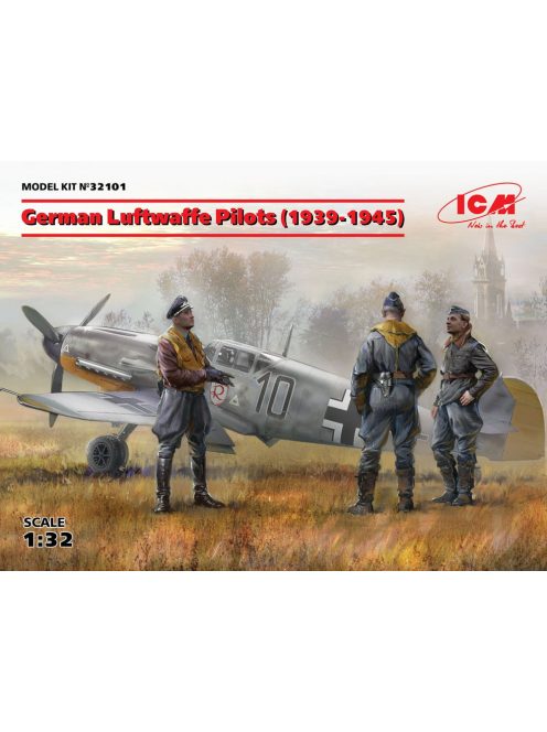 ICM - German Luftwaffe Pilots (1939-1945) (3 figures)