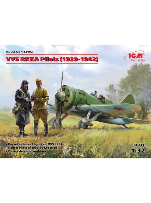 ICM - Vvs Rkka Pilots(1939-1942P)(3 Figures)