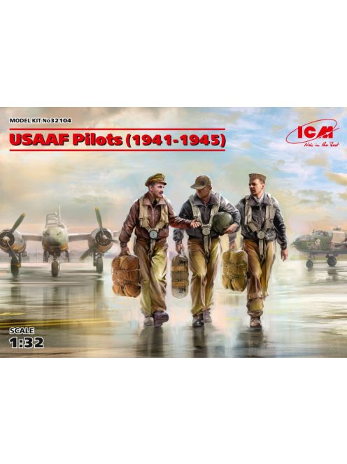 ICM - USAAF Pilots (1941-1945) (3 figures)