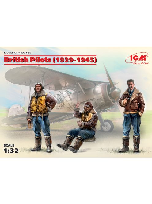 ICM - British Pilots (1939-1945) (3 figures)