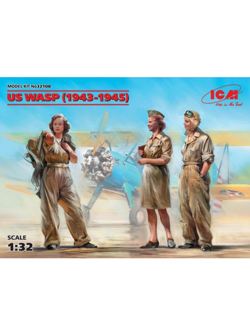 ICM - US WASP (1943-1945) (3 figures) (100% new molds)