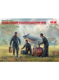   ICM - German Luftwaffe Ground Personnel (1939-1945) (3 figures) (100% new molds)