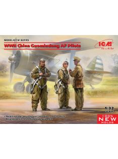 ICM - WWII China Guomindang AF Pilots (100% new molds)