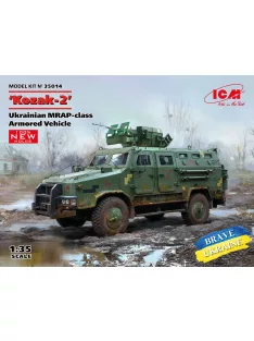   ICM - Kozak-2, Ukrainian MRAP-class Armored Vehicle (100% new molds)