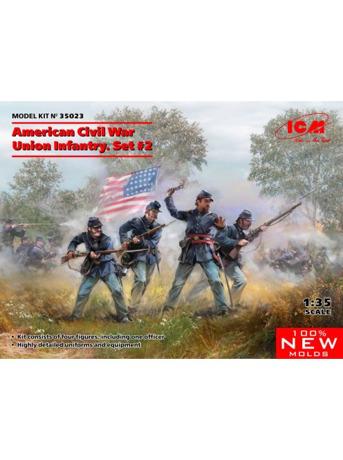 ICM - American Civil War Union Infantry. Set #2
