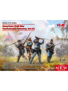 ICM - American Civil War Confederate Infantry. Set #2