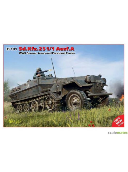 ICM - Sd.Kfz.251/1 Ausf.A WWII German Armoured Personnel Carrier