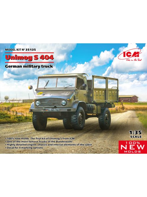ICM - Unimog S 404, German military truck
