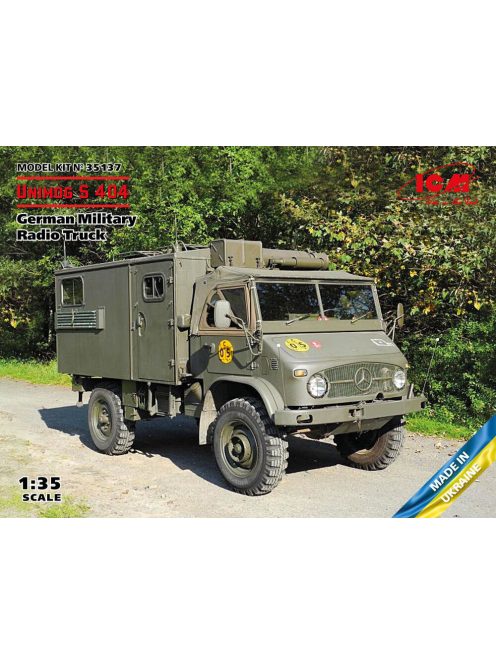 ICM - Unimog S 404, German Military Radio Truck