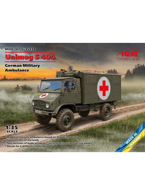 ICM - Unimog S 404, German Military Ambulance