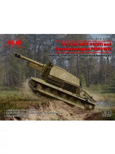   ICM - 10.5cm leFH 16(Sf) auf Geschutzwagen FCM36(f), WWII German self-propelled howitzer