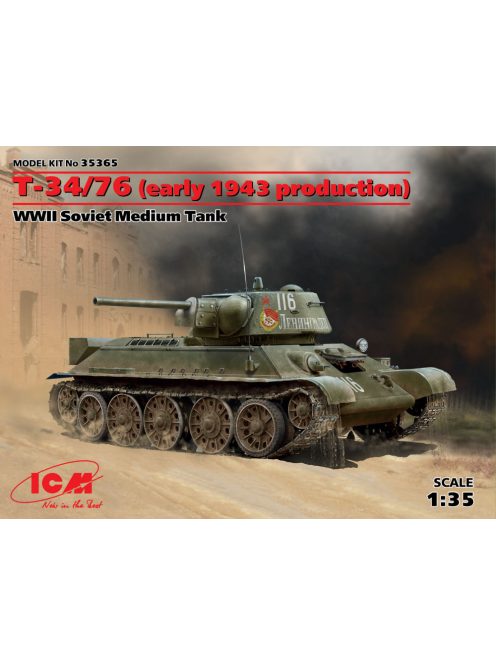 ICM - T-34/76 (early 1943 production)