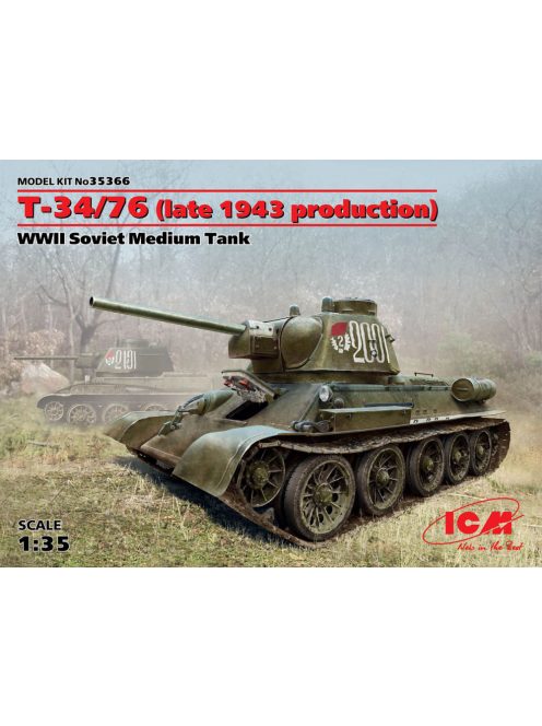 ICM - T-34/76 (late 1943 production)