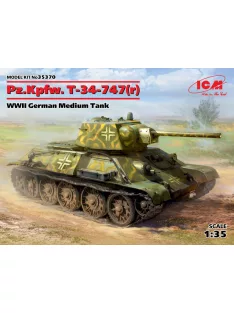 ICM - Pz.Kpfw.T-34-747(r)WWII German MediumTan
